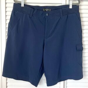 Riders by Lee Woman’s Navy Dark Blue Cargo Shorts Bermudas 10in inseam Size: 18M